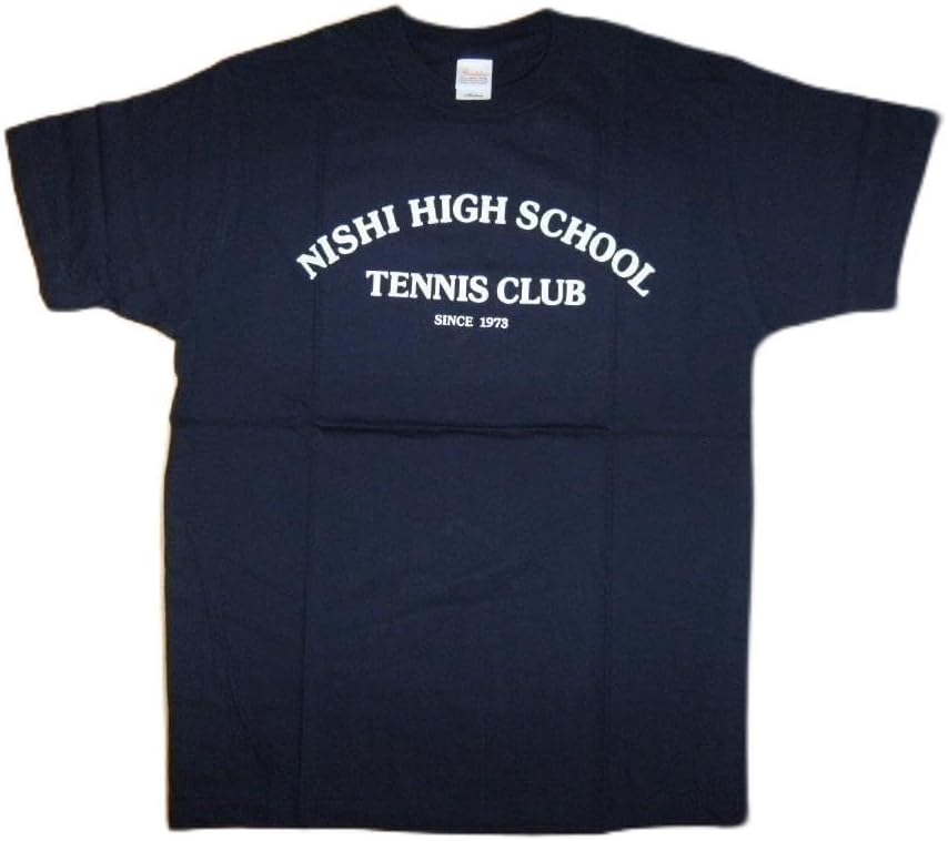 M SINCE 1973 西高等学校 テニス部 エースをねらえ Tシャツ山本